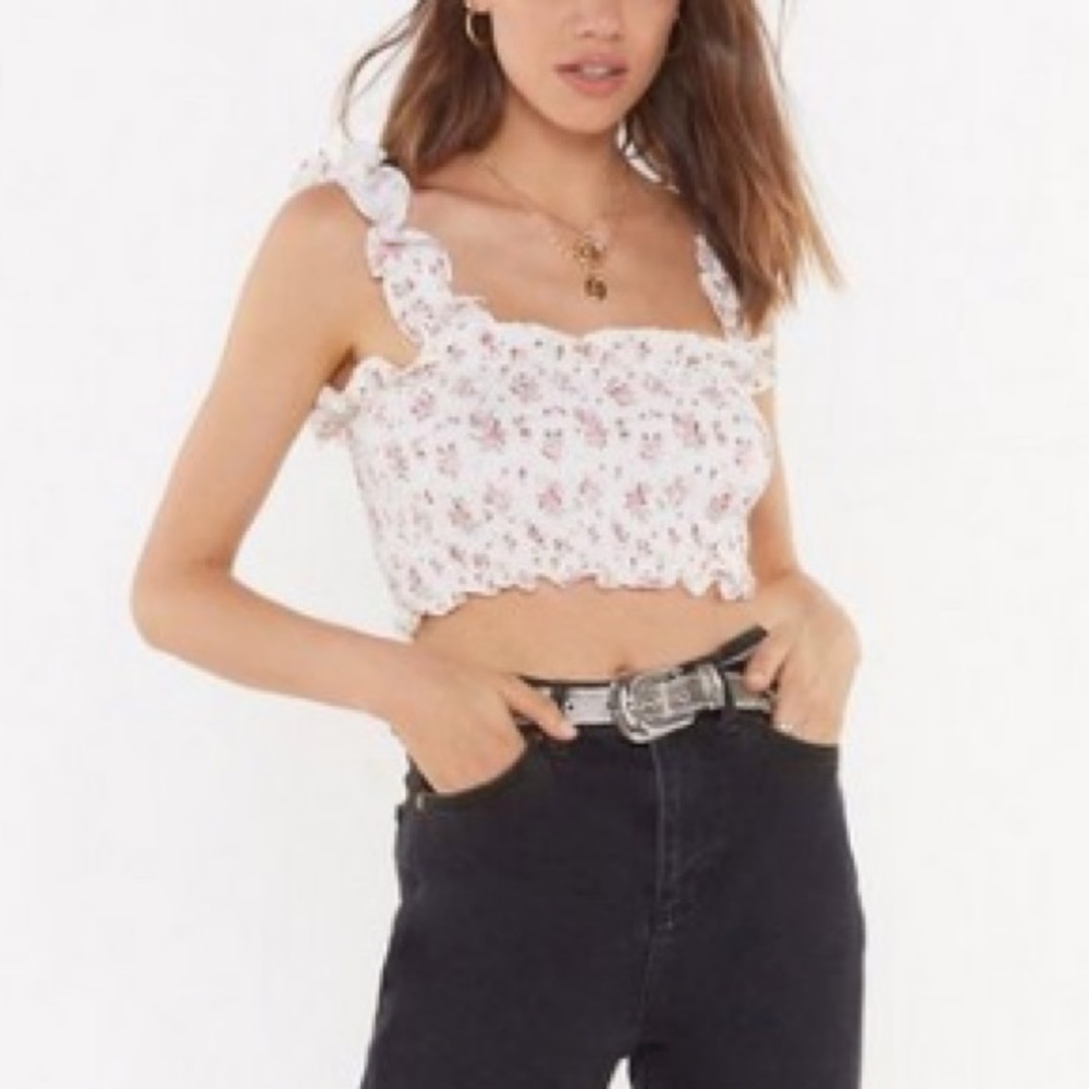 Nasty gal crop top/bralette